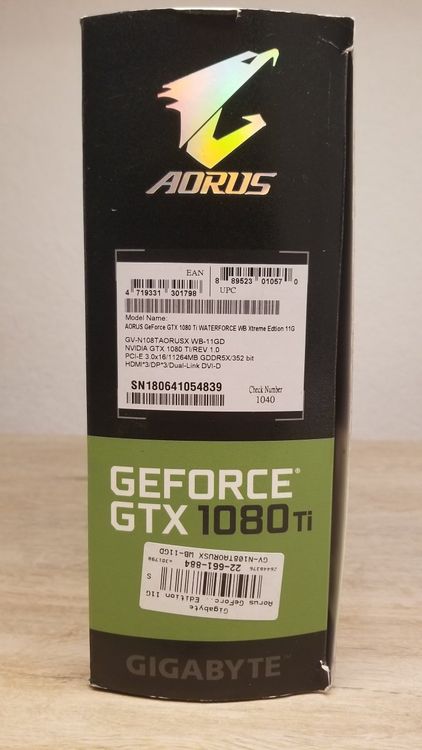 Gigabyte AORUS GTX 1080 Ti Waterforce Xtreme Edition Kaufen Auf Ricardo