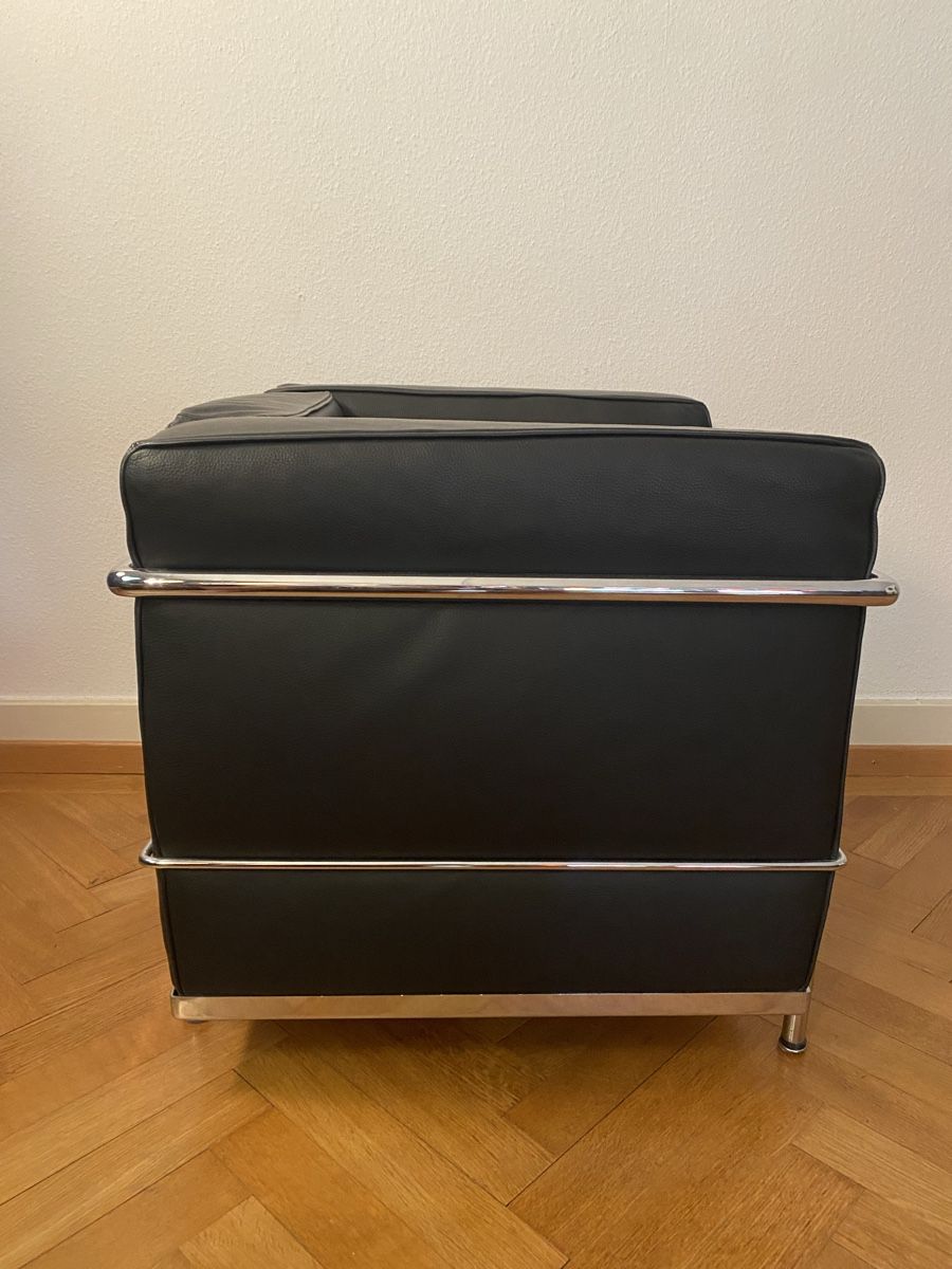 Poltrone: Design Sessel Chair LC2 Corbusier Stil – Usato da Olten venduto da sportwelt 6