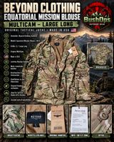 Beyond Clothing Equatorial Mission Blouse / A9-E in MultiCam