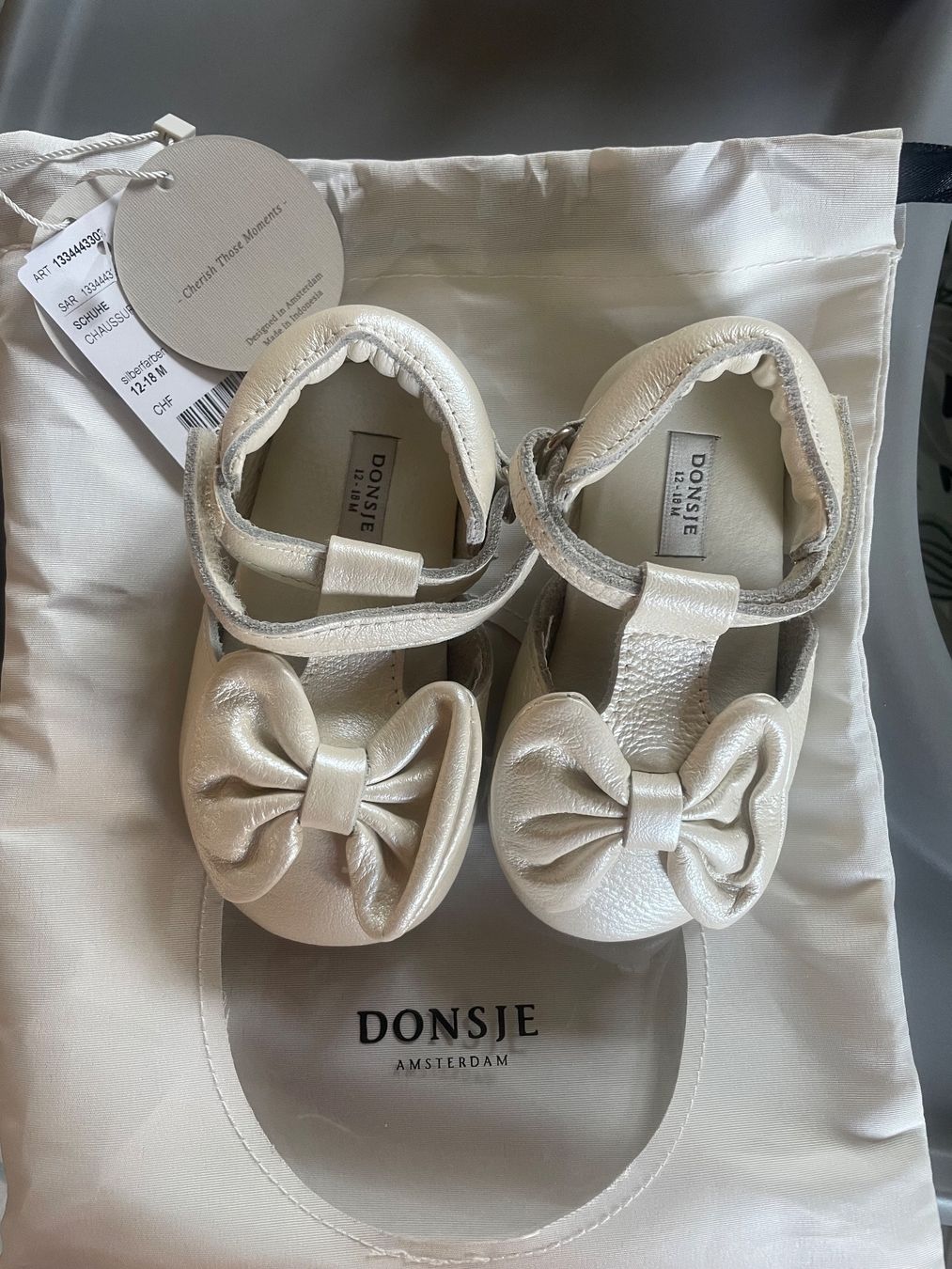 Scarpe per ragazzi: Donsje Babyschuhen 12-18 M, NEU – Nuovo e nell'imballaggio originale da Zürich venduto da smireya 2