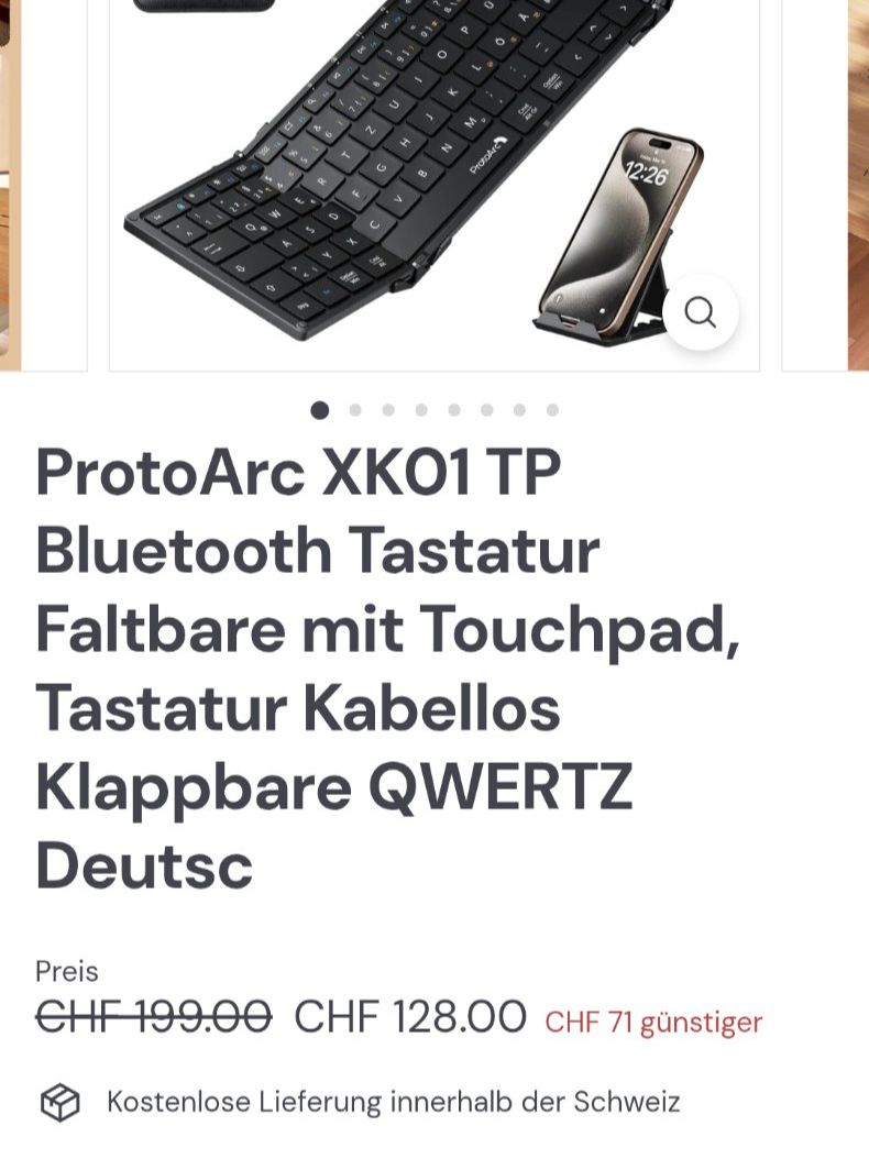 Tastaturen: Tastatur Kabellos – Gebraucht aus Seewen SO von cla_xgc5 4