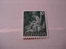 Liechtenstein, Alte Rollenmarke mit Klebestelle **, 10 Rp