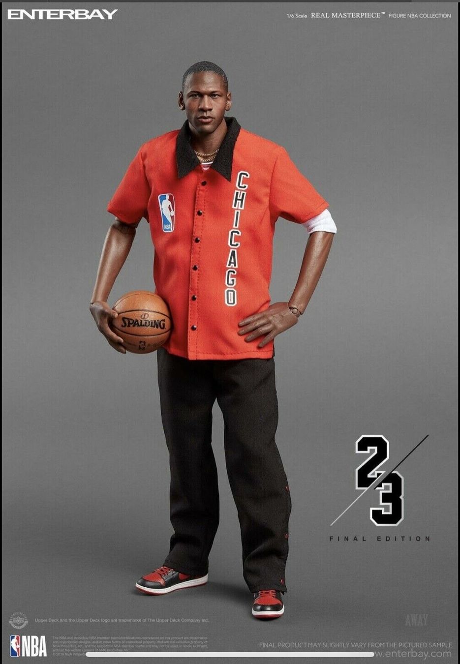 Figuren: MICHAEL JORDAN 1/6 FINAL LIMITED EDITION SET STATUE ENTERBAY – Neu und originalverpackt aus Sion von Hobby-mania 3
