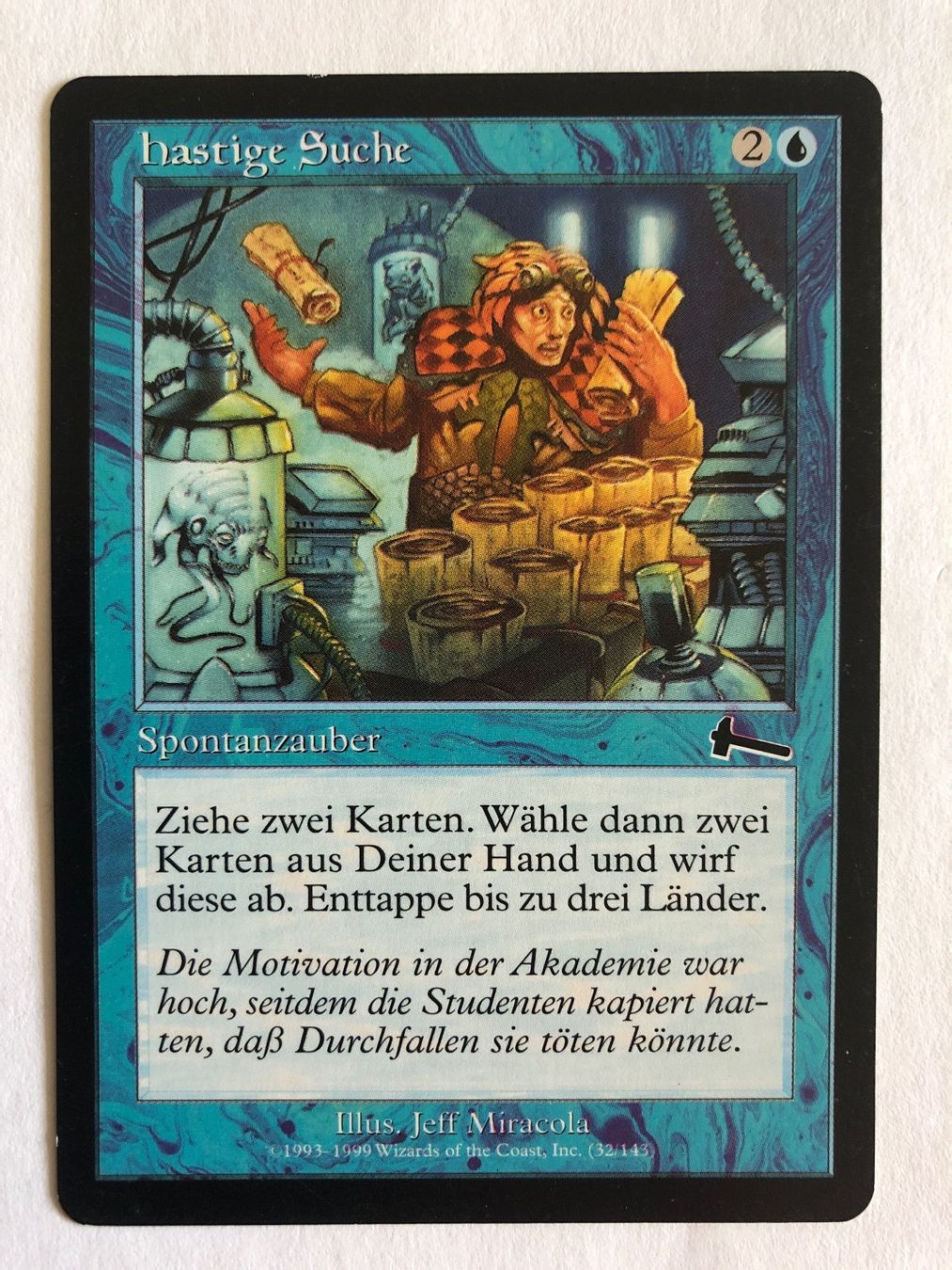Magic The Gathering Carte collezionabili: MTG - Hastige Suche - #direktkauf – Usato da Basel venduto da Melchior5