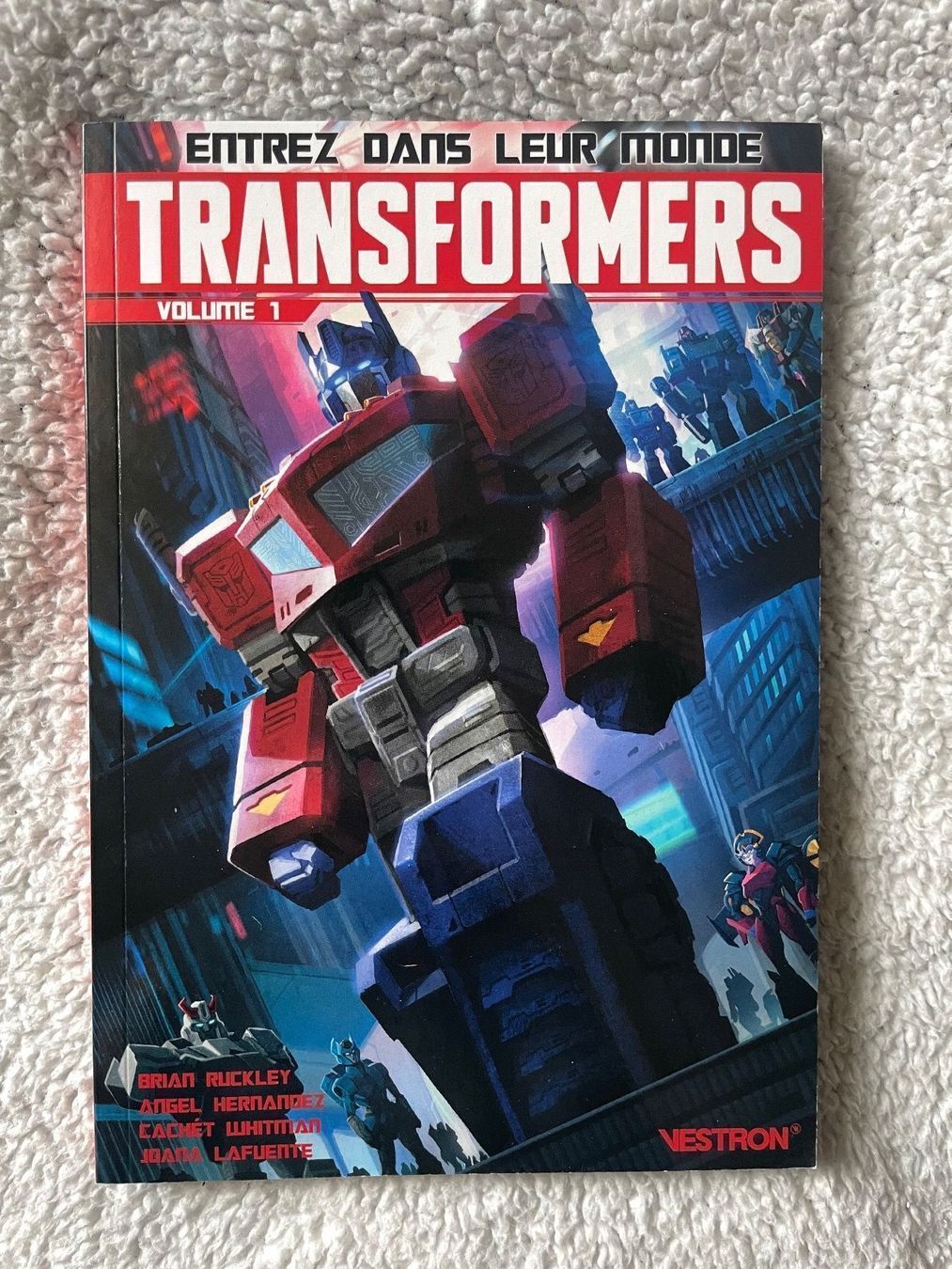 Fumetti: Comics BD TRANSFORMERS volume 1 - Vestron - français – Usato da Cortaillod venduto da Djay1986
