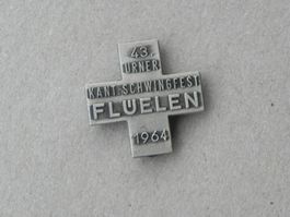 Abzeichen Kantonal Schwingfest Schwingen Flüelen Uri 1964