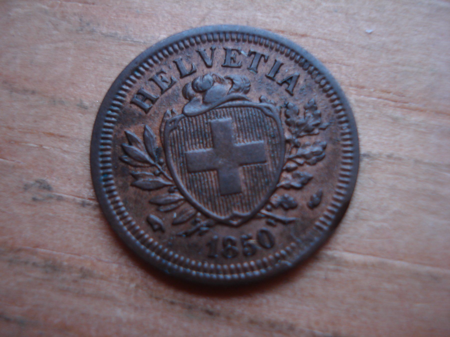 Tutti le monete: (W5) 1 Rappen 1850 – Usato da Erlach venduto da Net-Coins
