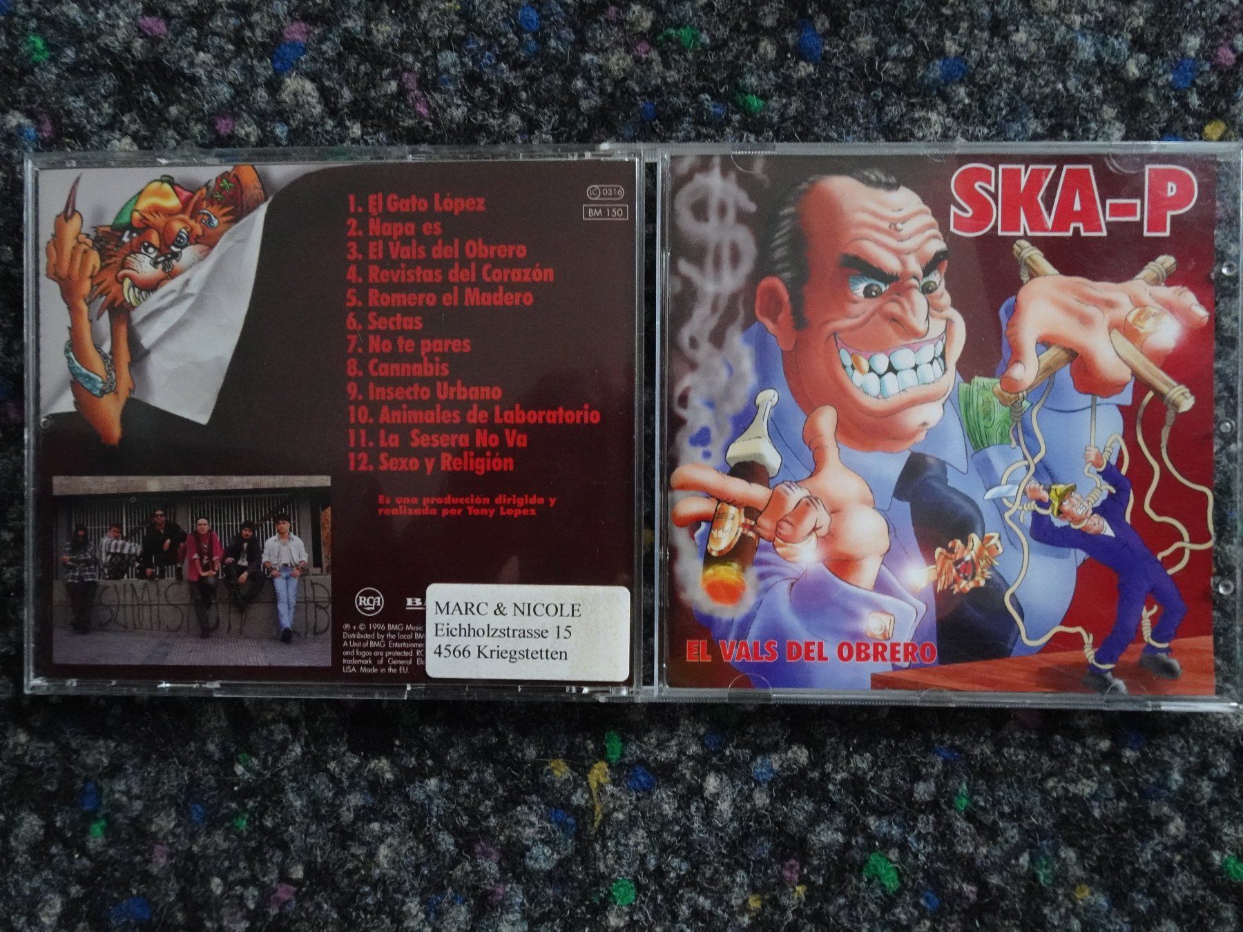 CD: CD : Ska-P – Usato da Lotzwil venduto da Kiddis