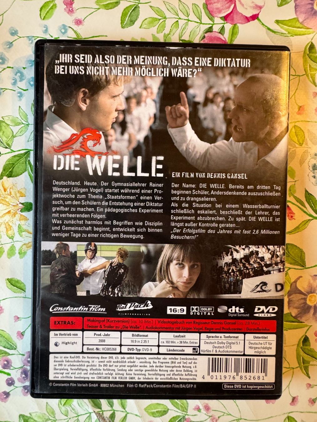 Tous les DVDs: Die Welle - DVD – D'occasion à Giswil par michivonah 1