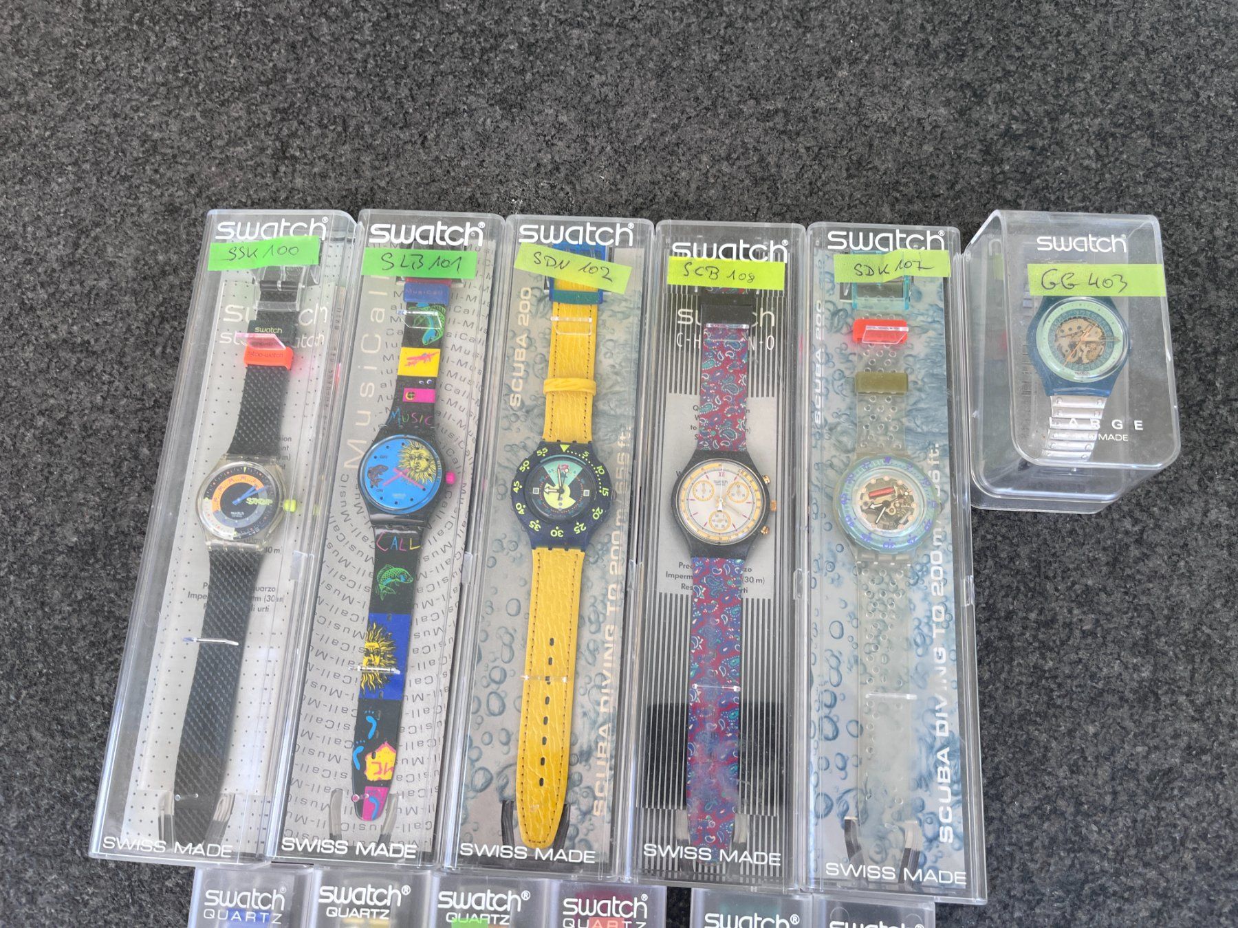 Swatch Orologi: Swatch - Uhren Sammlung 12 St. – Usato da Allschwil venduto da Zermatt 5