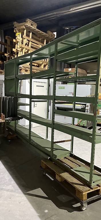 Scaffali: Grosses stabiles Lagerregal/ Steckregal – Usato da Winterthur venduto da ReUse_Baumarkt 1