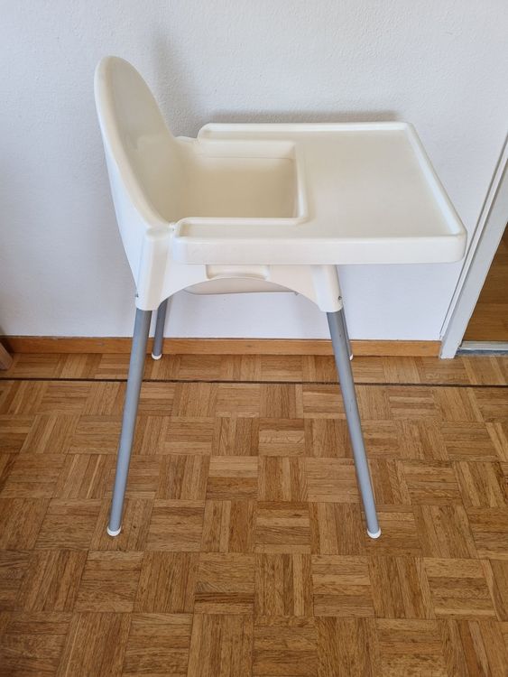 Kinderstuhl/Hochstuhl (Antilop, IKEA) mit Tisch Kaufen auf Ricardo