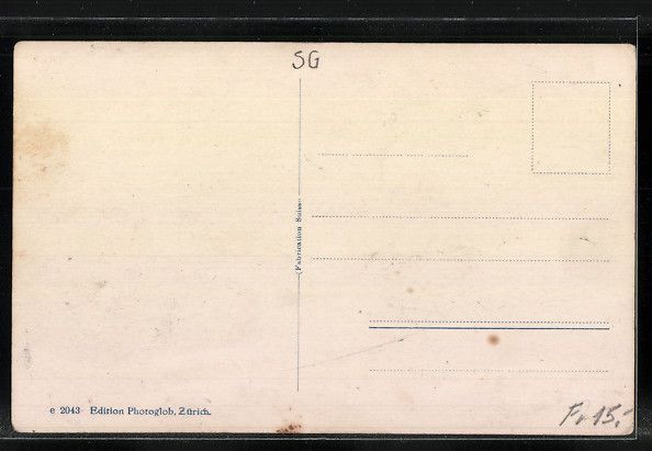Cartoline postali: Nesslau, Gesamtansicht mit Speermürli – Usato da Berlin venduto da bartko-reher 1