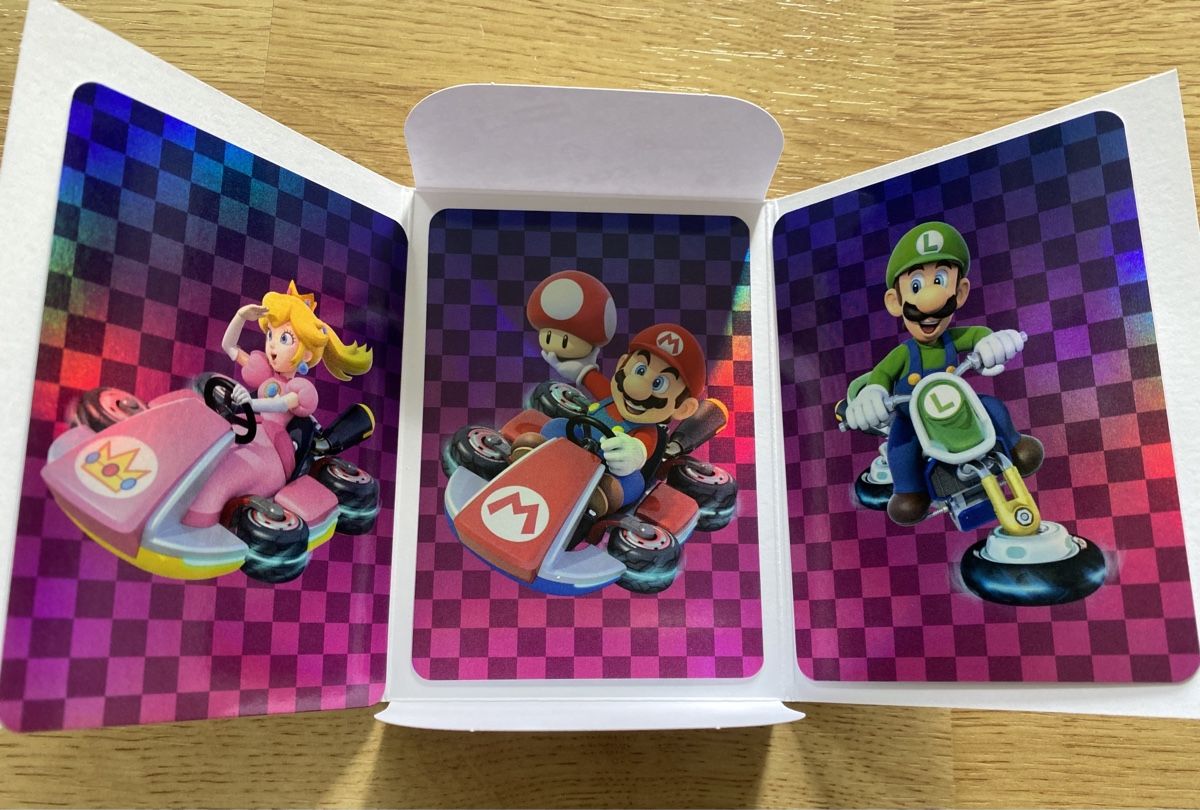 Carte collezionabili: 5 Mario Kart Karten mit Pisten – Nuovo e nell'imballaggio originale da Rafz venduto da SaintCruz 3