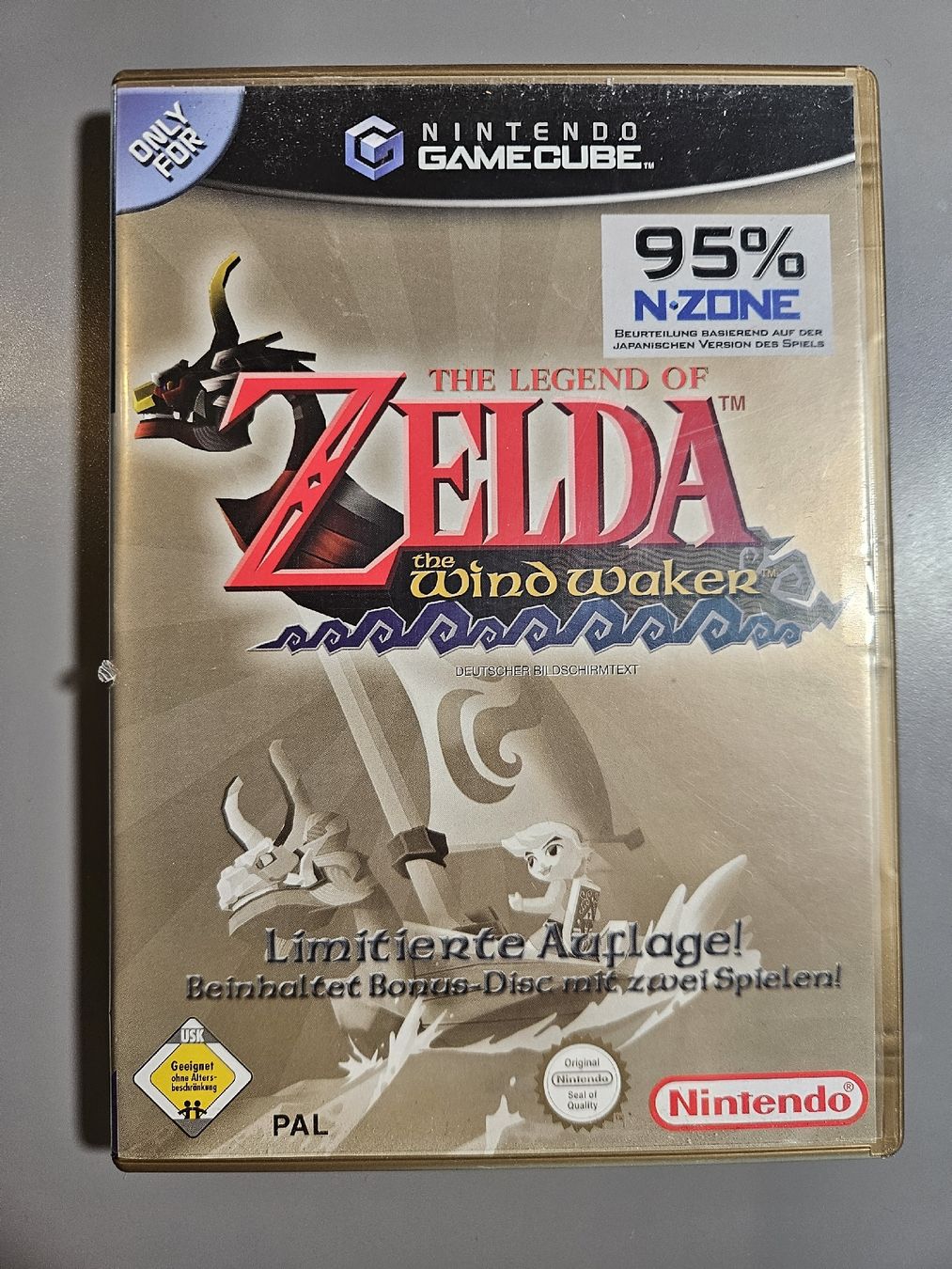 Spiele: Hülle & Anleitung Zelda Wind Waker Limited Edition Gamecube – Gebraucht aus Luzern von Family_guy
