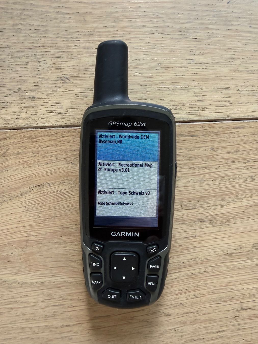 Garmin GPS & Strumenti di misurazione: Garmin GPSmap 62st inkl. Topo Schweiz v2 – Usato da Erlenbach ZH venduto da Rockstar2 1