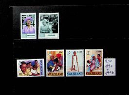 SWAZILAND 2 SÉRIES TIMBRES NEUFS** 1990+1996  / JT128