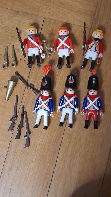 PLAYMOBIL SOLDAT ,OFFICIER . custom armée EUR 7,90 - FR
