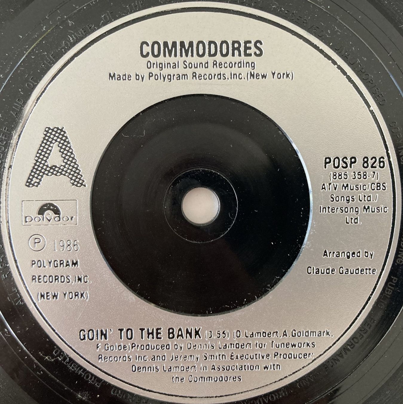 Dischi in vinile: COMMODORES - GOIN' TO THE BANK – Usato da Bottens venduto da hotter-than-hell 2