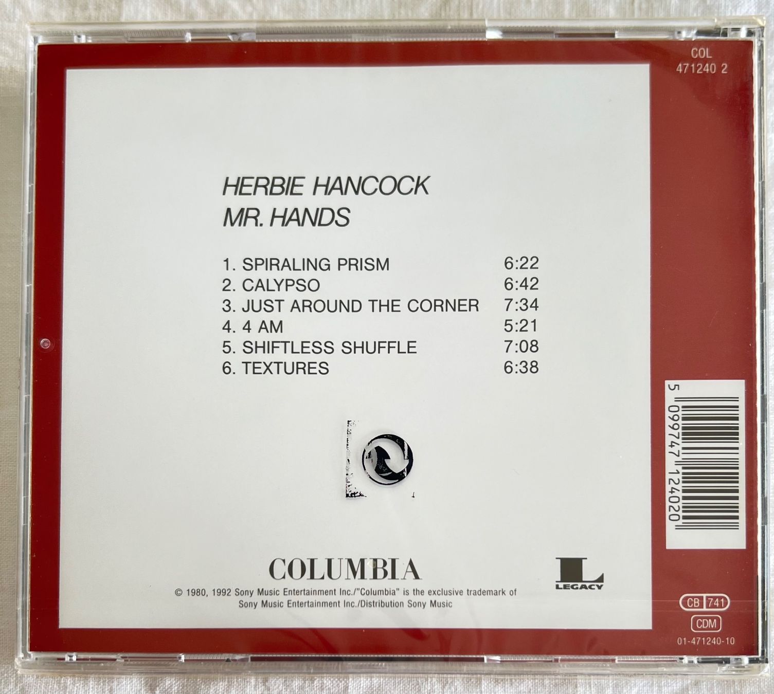 CD: Herbie Hancock - Mr. Hands / CD , OVP – Nuovo e nell'imballaggio originale da Schaffhausen venduto da Mond689 1