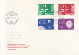 Sonderstempel S. 575 EXPO Lausanne 1964