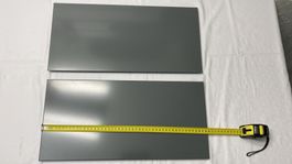 2x USM Haller Tablar 50x25 cm – Mittelgrau