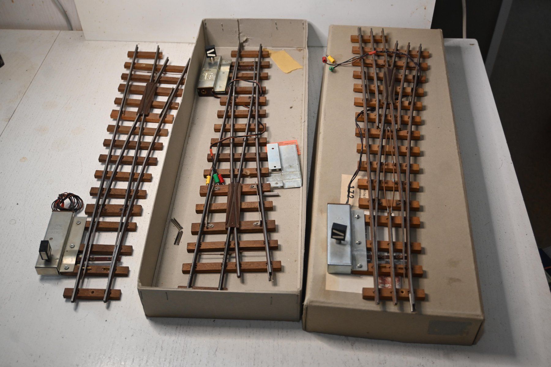 Modelleisenbahnen: Weichen Keiser Zug Spur 0 , 5 Stück – Gebraucht aus Laupen ZH von Zmoewe 1