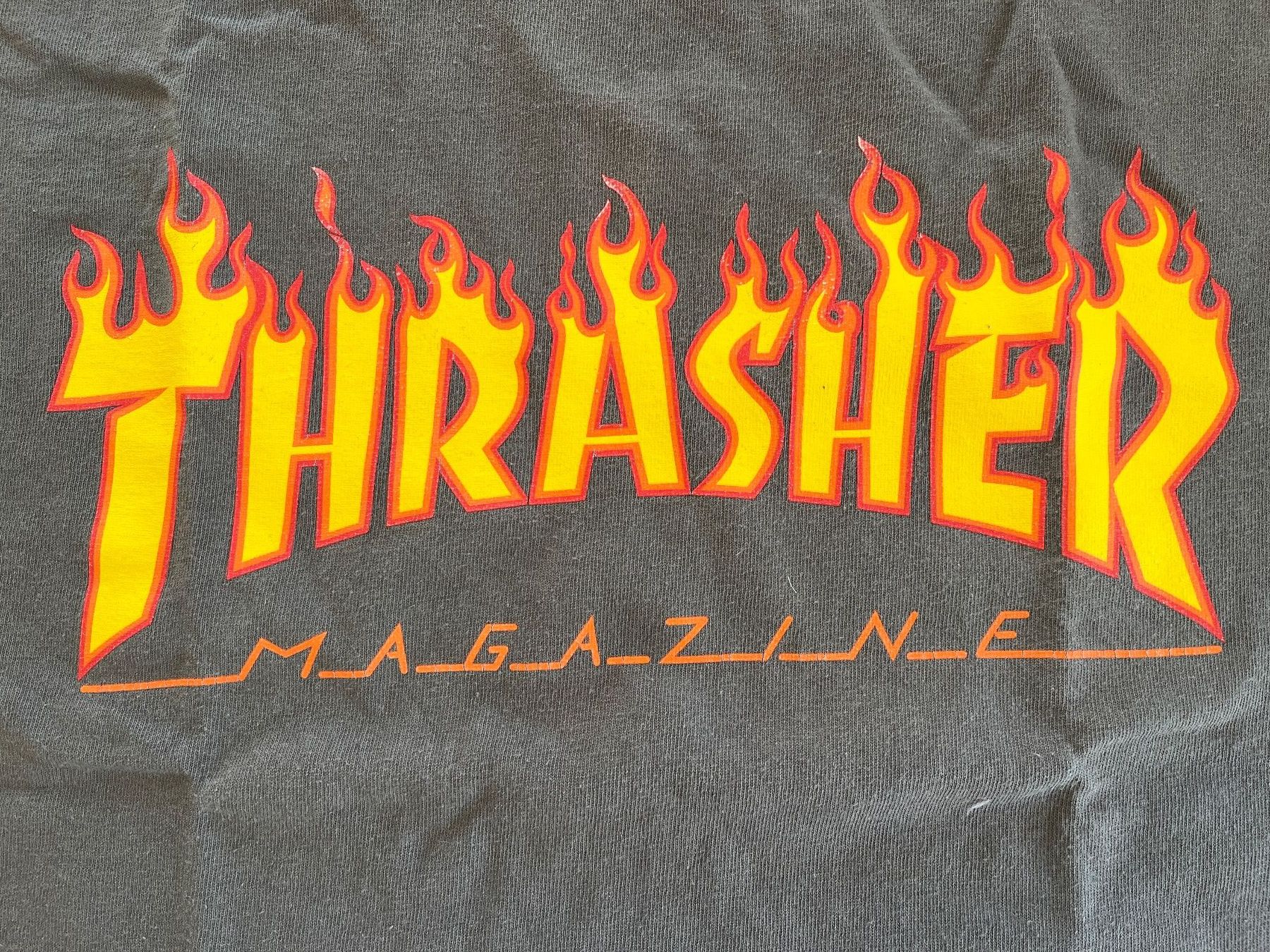 T-shirt: T-shirt Thrasher gris taille S – Usato da Cossonay-Ville venduto da 021epi70 1