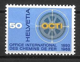 Abart 452.3.01 ** Retouche am weisssen Kreis 18.9.1967