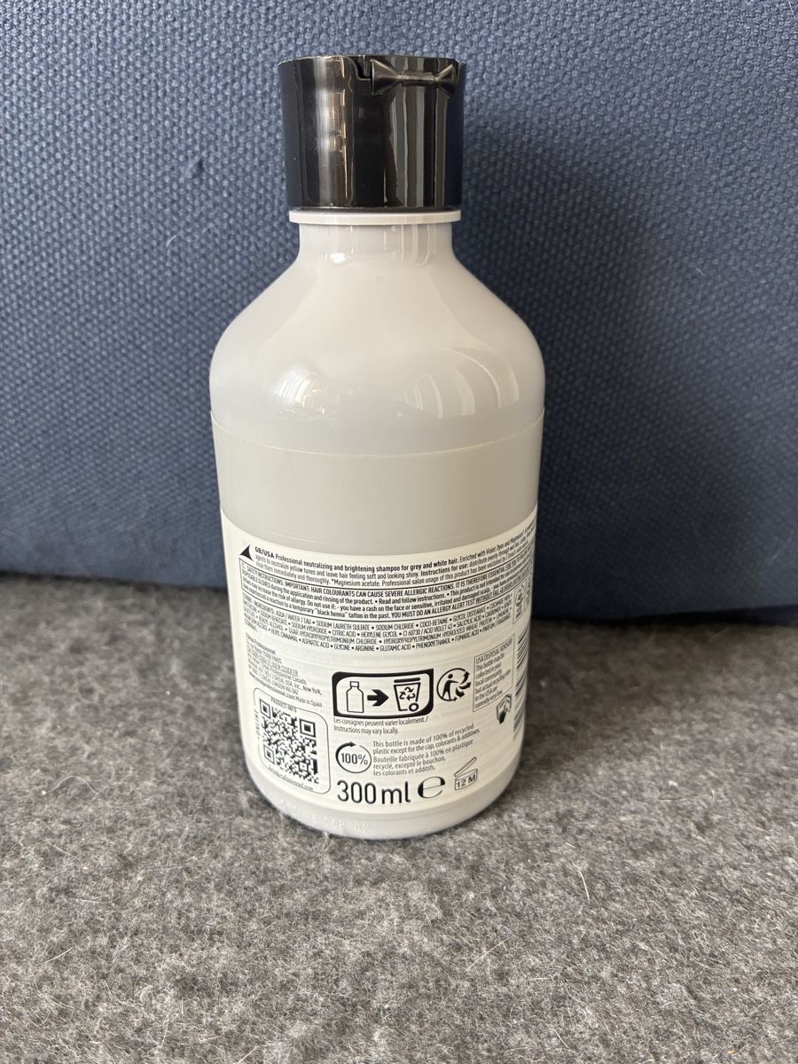 Tinte: L'Oréal Professionnel Silver Shampoo, Neu & Ungeöffnet! – Nuovo e nell'imballaggio originale da Bergdietikon venduto da parfume 1