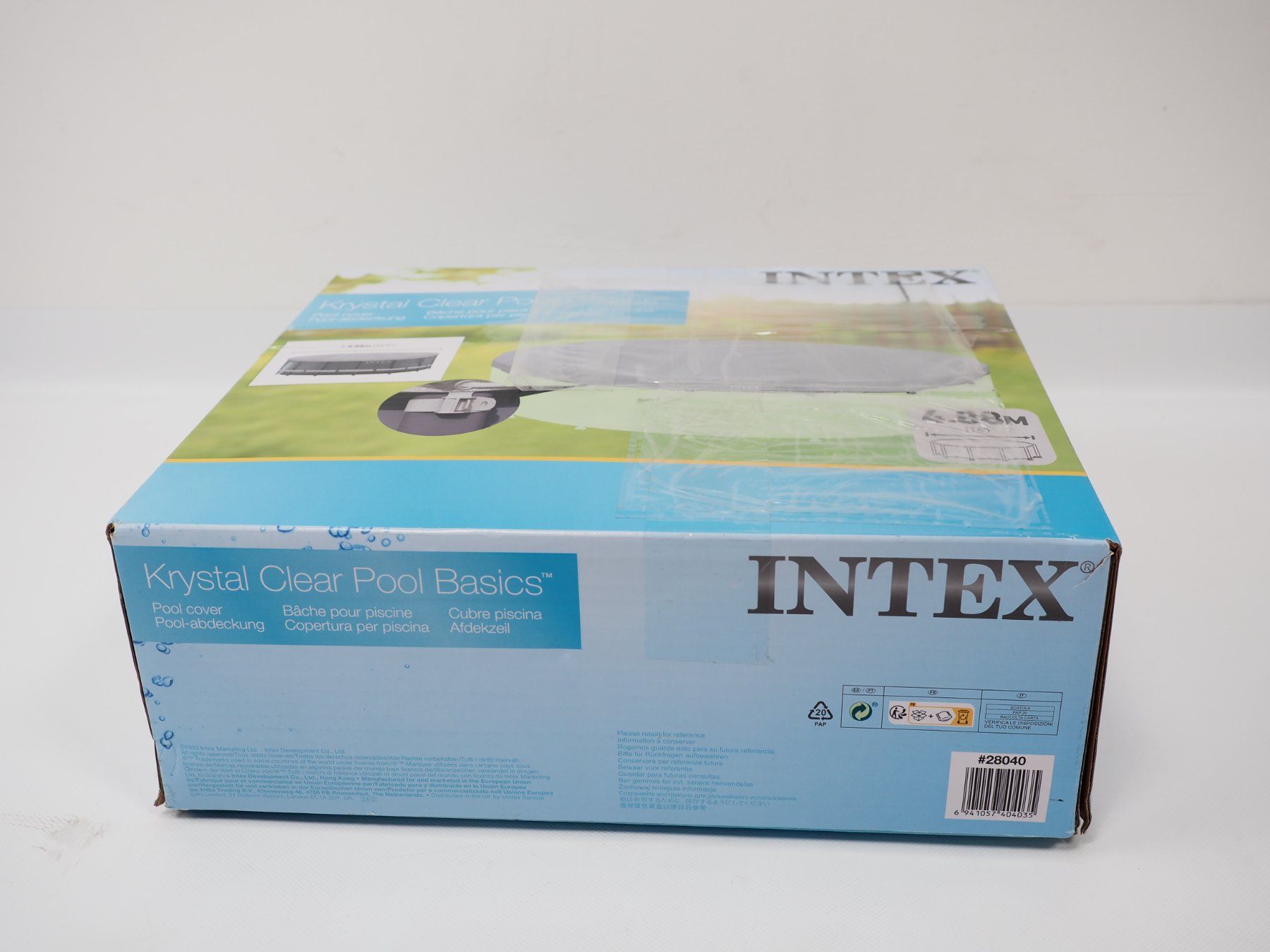 Intex Piscine: INTEX Poolabdeckung Rund 4.88m (20797) – Nuovo e nell'imballaggio originale da Zürich venduto da fundsachenverkauf 1