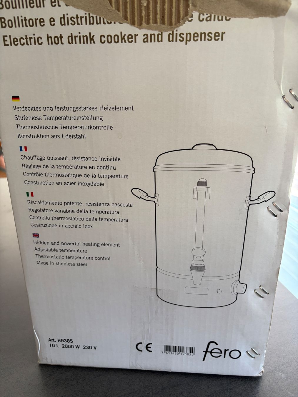 Wasserkocher: Bouilloire eau chaude et vin chaud – Neu (gemäss Beschreibung) aus Mézières VD von kha_85m2 3