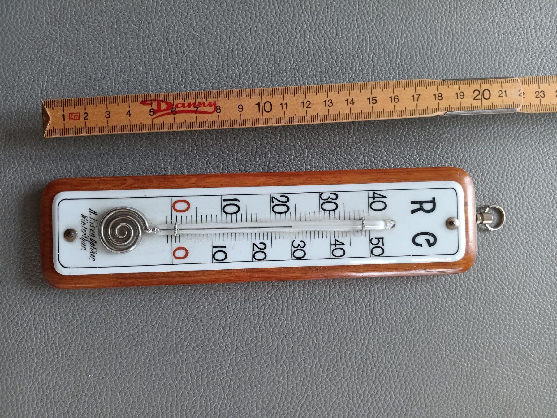 Sonstiges für Haushalt & Wohnen: Wand Thermometer Réaumur Celsius Winterthur Eisen – Gebraucht aus Zürich von Sion2006 1