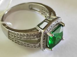 Bague en Argent 925 avec des zircons