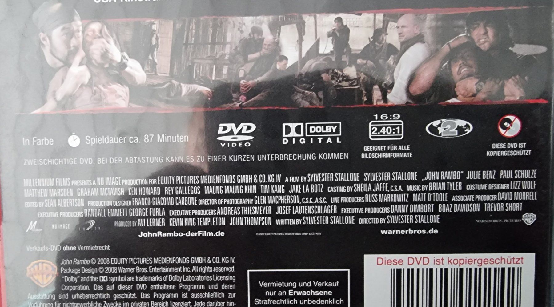Tutti i DVDs: DVD John Rambo / Silvester Stallone – Usato da Oetwil am See venduto da fineli2 1