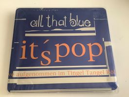All that blue it‘s pop / Originalverpackt in Metal Box