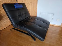 Relaxliege in Echtleder