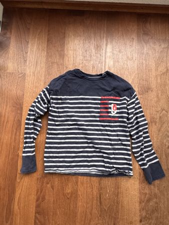 Jungen Langarmshirt Streifen Gr 152 guter Zustand