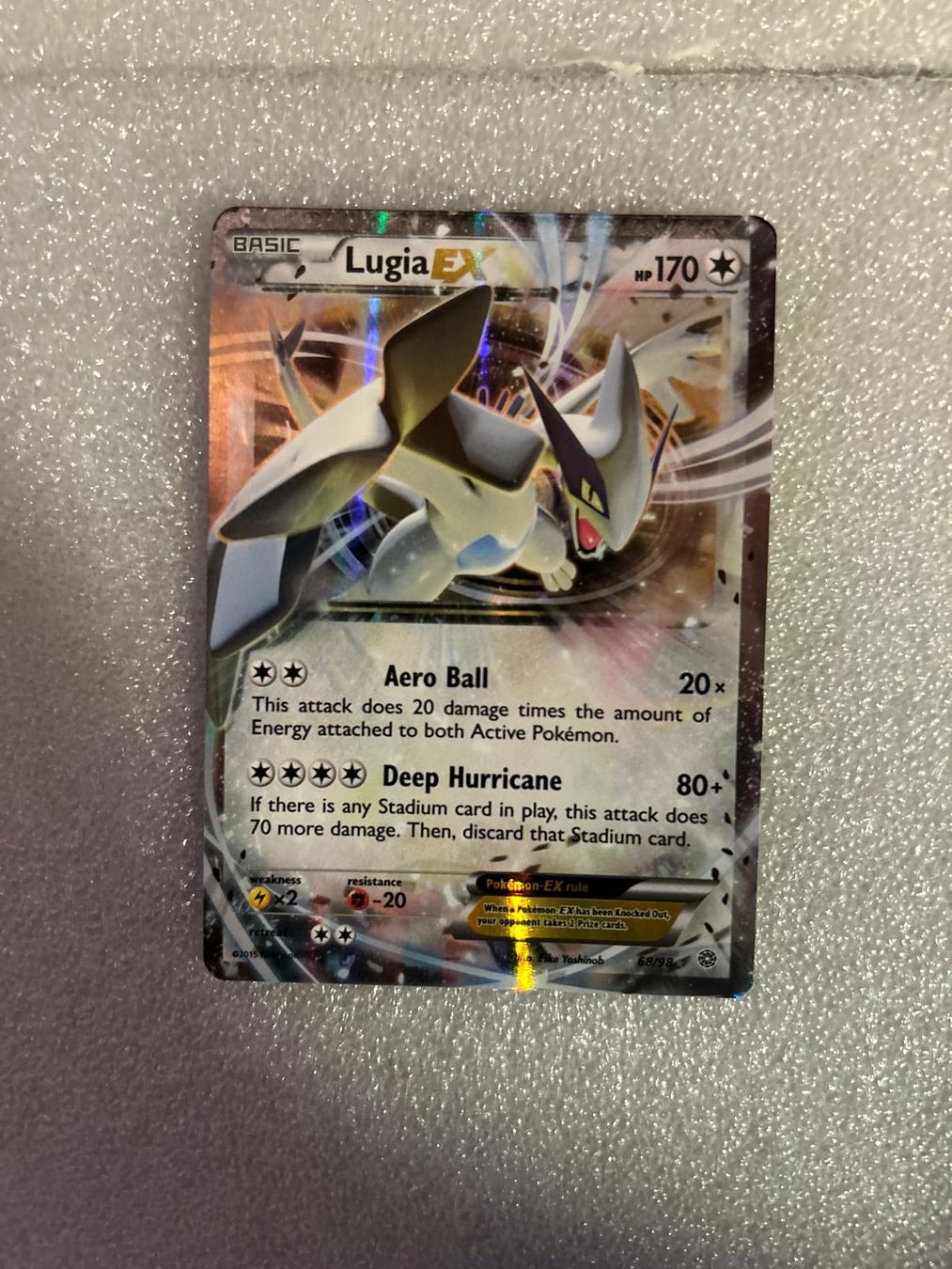 Pokémon Carte collezionabili: Lugia ex - 68/98 englisch – Nuovo (secondo la descrizione) da Wildhaus venduto da collectony