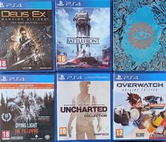 6 PlayStation 4 Spiele diverse Titel guter Zustand
