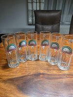 6 Biergläser St. Galler Klosterbrau Schützengarten guter ...