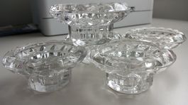 6 gläseren, dekorative  Kerzenhalter