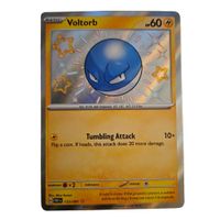 Voltorb 133/091 Shiny Rare Paldean Fates NM Pokemon