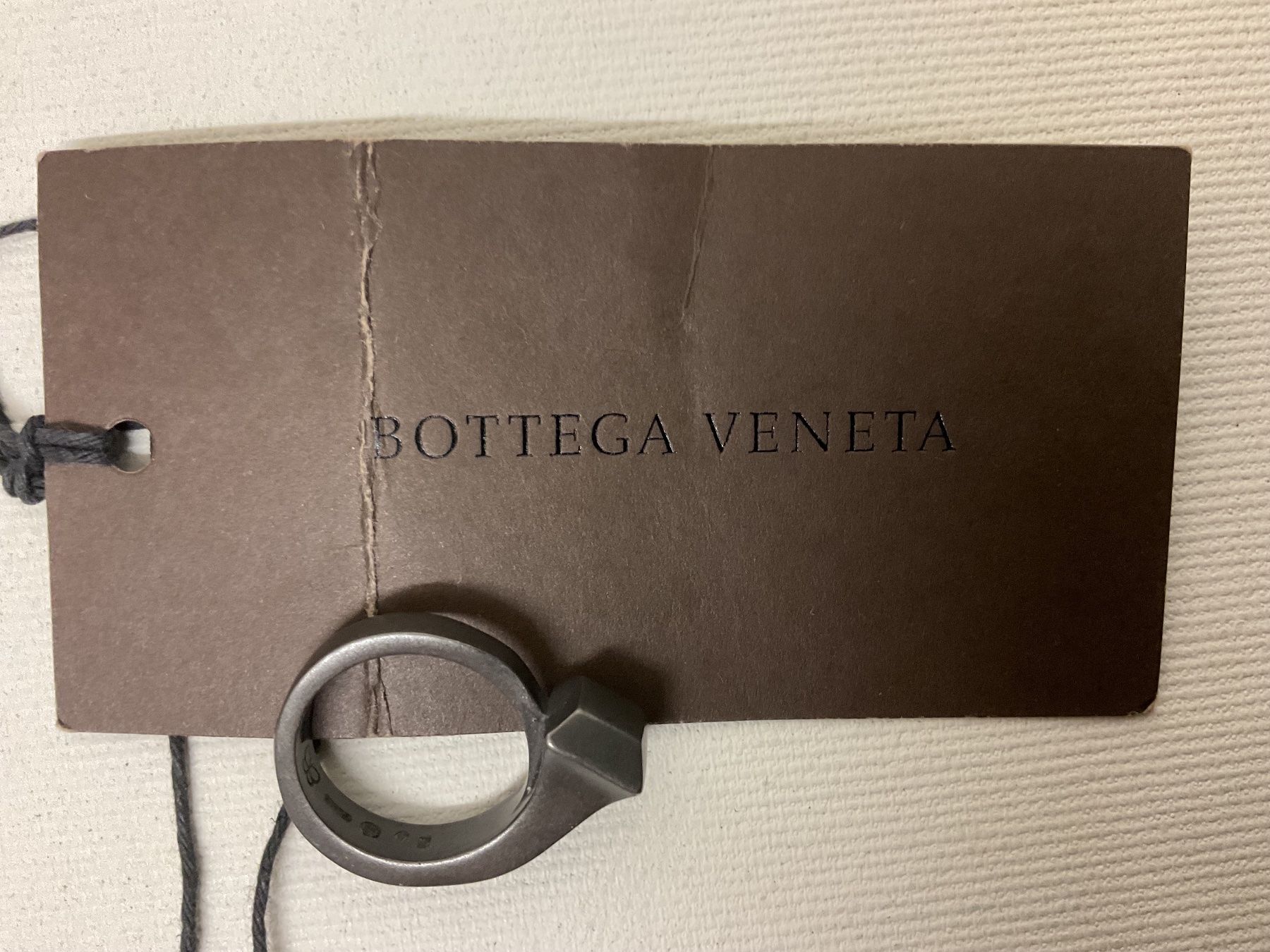 Bottega Veneta Anelli: Bottega Veneta Fingerring, Nagel, Silber – Usato da Zürich venduto da -Panoptikum- 6