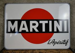 Emailschild "Martini l'Apéritif"