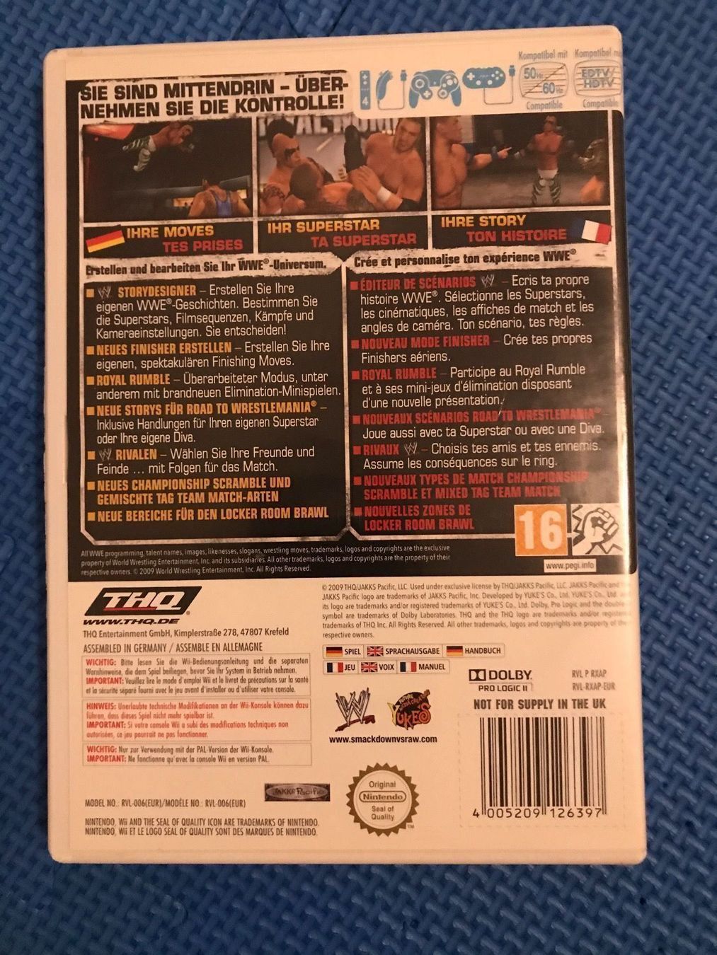 Nintendo Giochi: Smack Down vs. Raw 2010 Nintendo Wii – Usato da Gossau SG venduto da schlitzerdemon 2