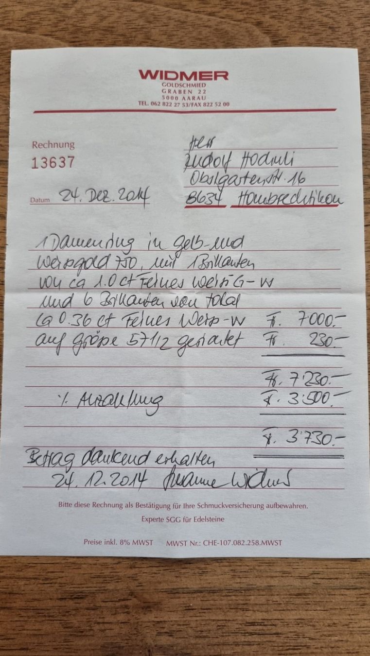 Anelli: Damenring / Unikat – Usato da Hombrechtikon venduto da kuckuck04 5