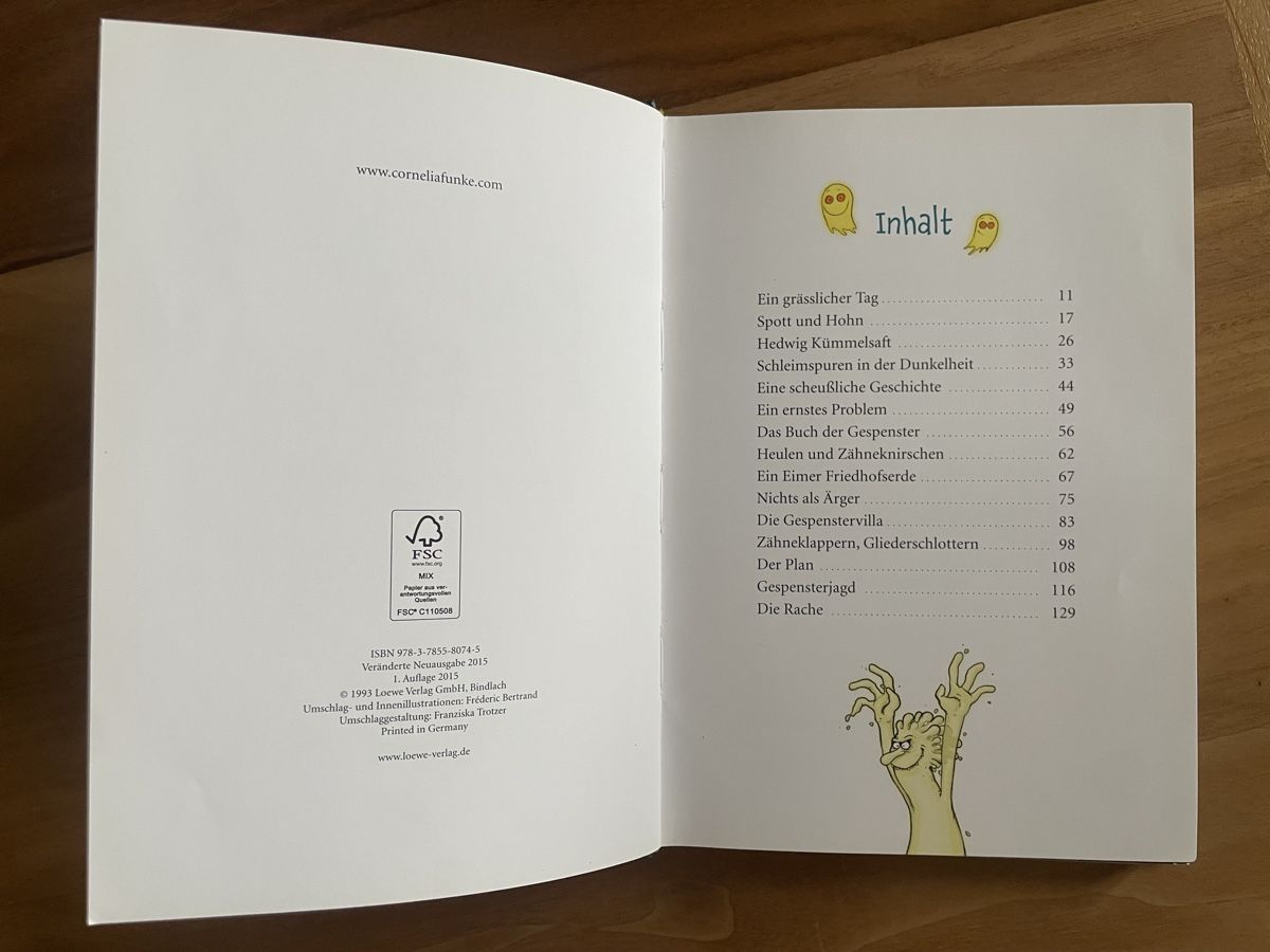 Bücher: Gespensterjäger auf eisiger Spur - Cornelia Funke – Gebraucht aus Fribourg von Mymikrakra01 1