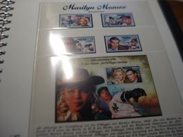 Malediven Block + Satz Marylin Monroe/Joe di Maggio  **