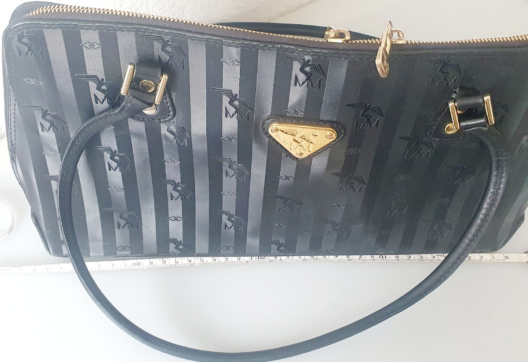 Maison Mollerus Borse da donna: Mollerus Handtasche Schwarz  , Damen Tasche – Usato da Kreuzlingen venduto da Wunderkiste123 4